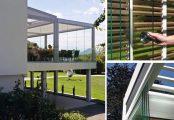 Lamelová pergola