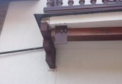 Realizace kazetové markýzy - detail