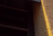Detail venkovní schránky pro horizontální žaluzie