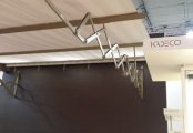Systém výsuvných markýz z veletrhu Stuttgart