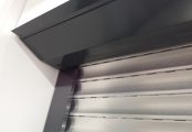 Detail žaluzie z veletrhu Stuttgart