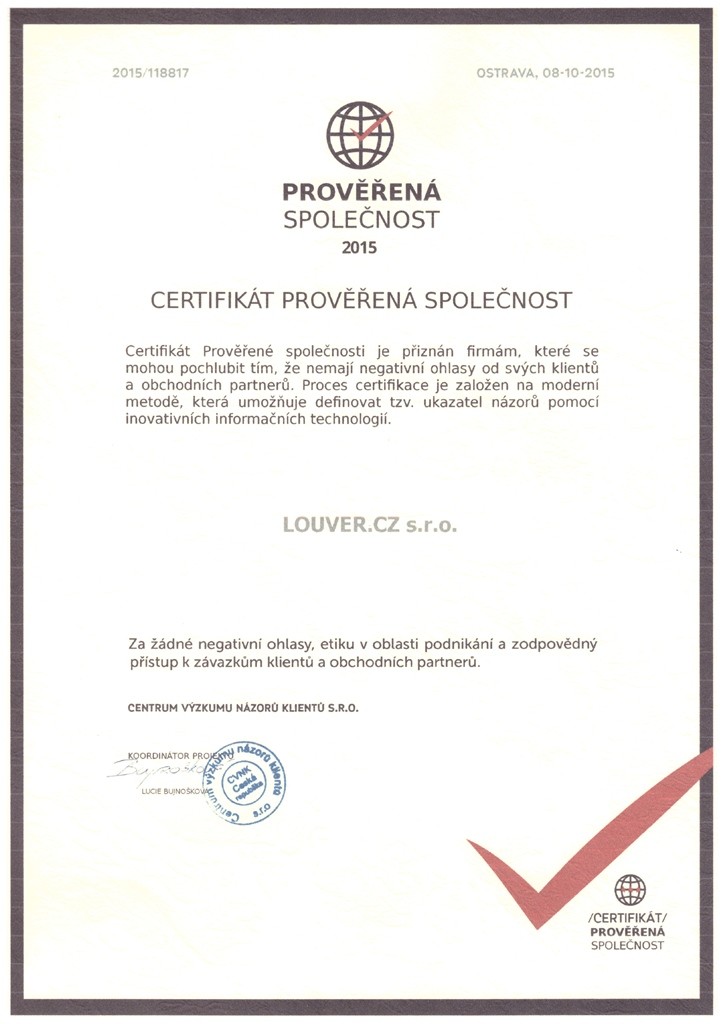 Prověřená společnost