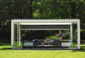 Lamelová pergola
