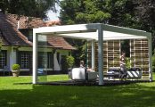 Lamelová pergola