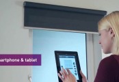 Ovládání rolety Enero přes tablet