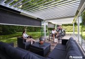 Lamelová pergola