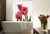 Žaluzie s potiskem tulipánu