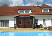 Kovová pergola