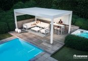 Lamelová pergola