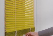 Žluté horizontální žaluzie Varioline